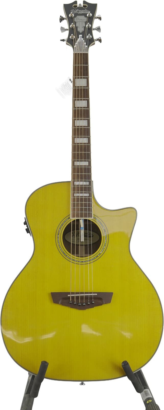 D'Angelico Premier Series Gramercy Single-Cut Grand Auditorium Acoustic Guitar -