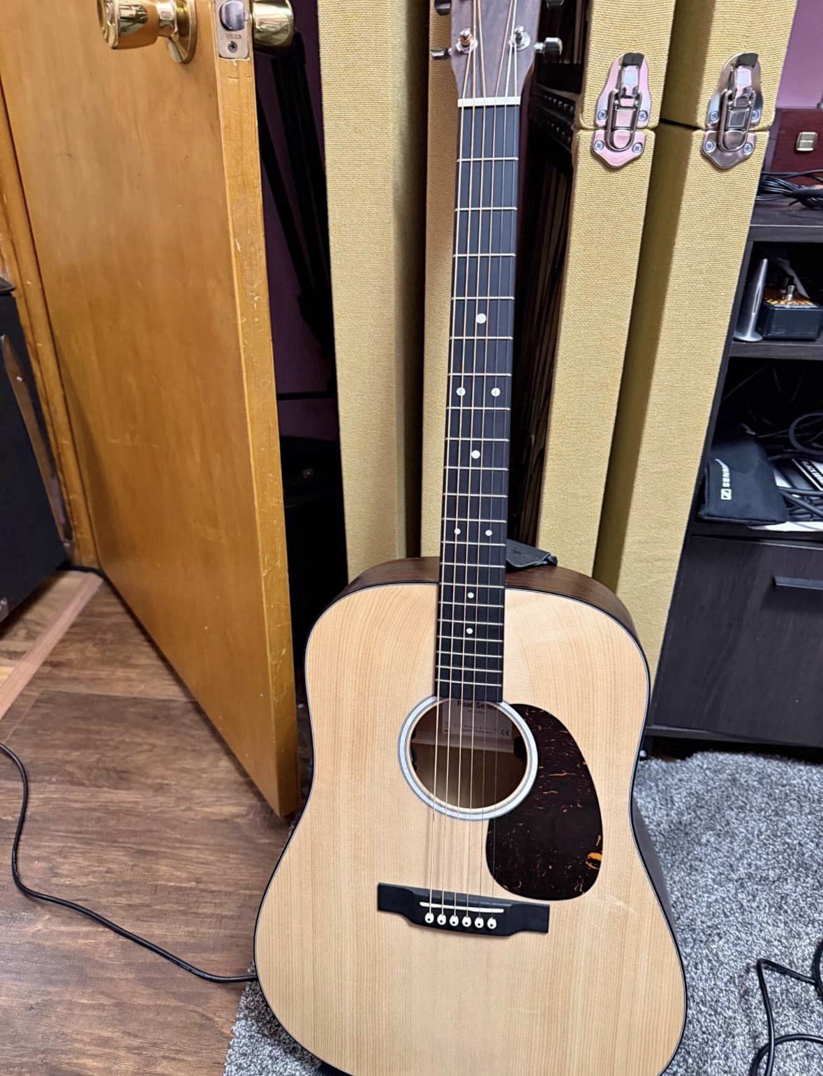 Martin Road Series Dreadnought Acoustic Guitar 6-String Spruce Natural RH