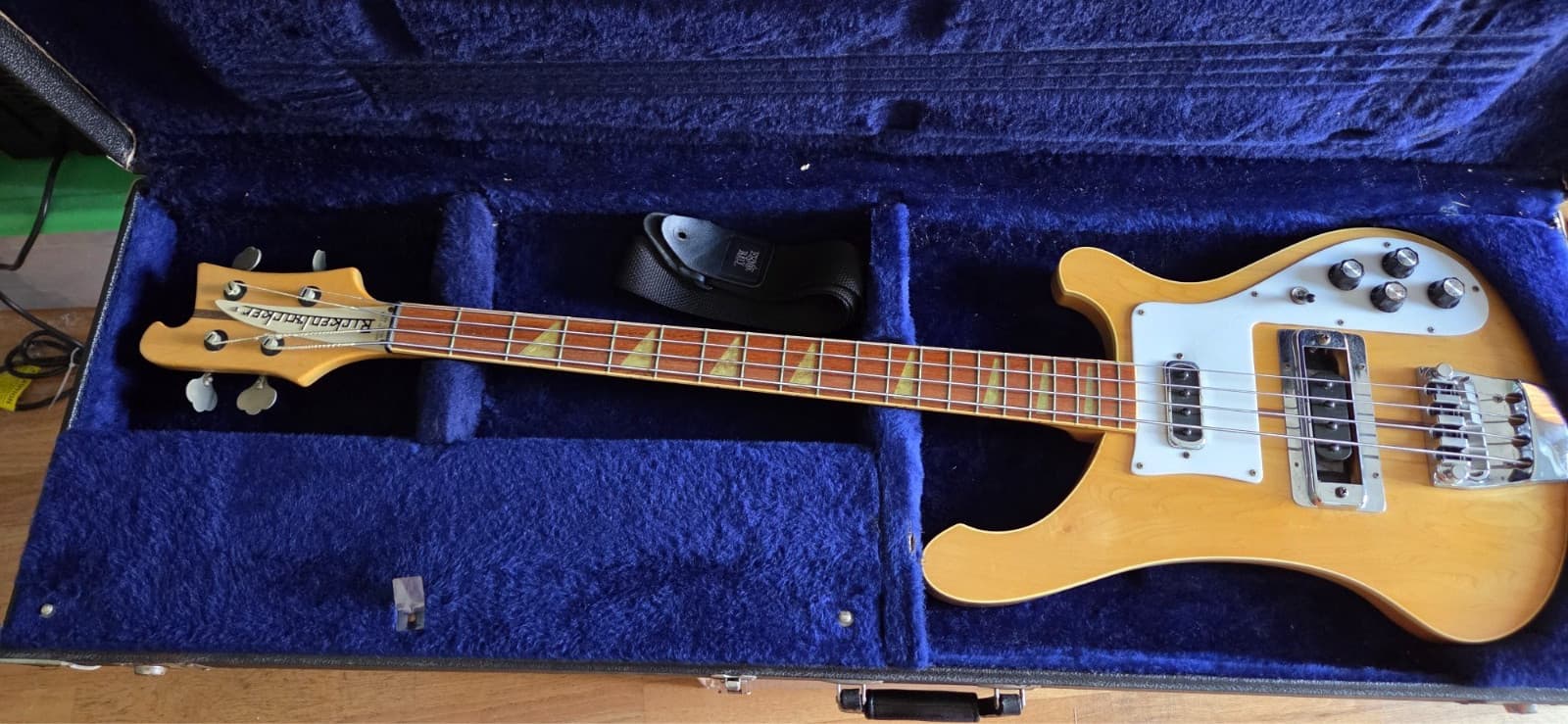 1978 RICKENBACKER 4001 BASS GUITAR - MAPLEGLOW - ORIGINAL CASE - SEE DESCRIPTION