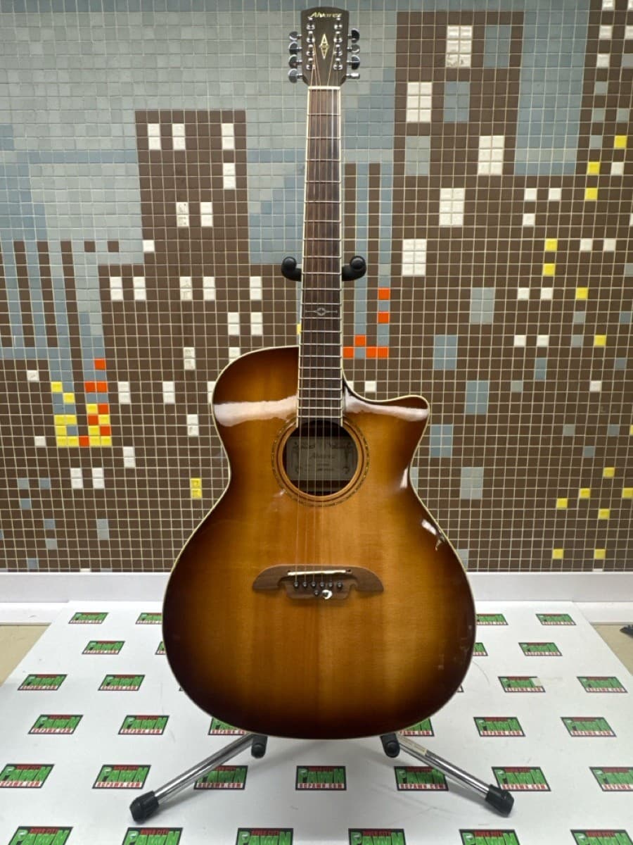 ALVAREZ AG60-8CESHB 8 STRING GUITAR (R7B016513)