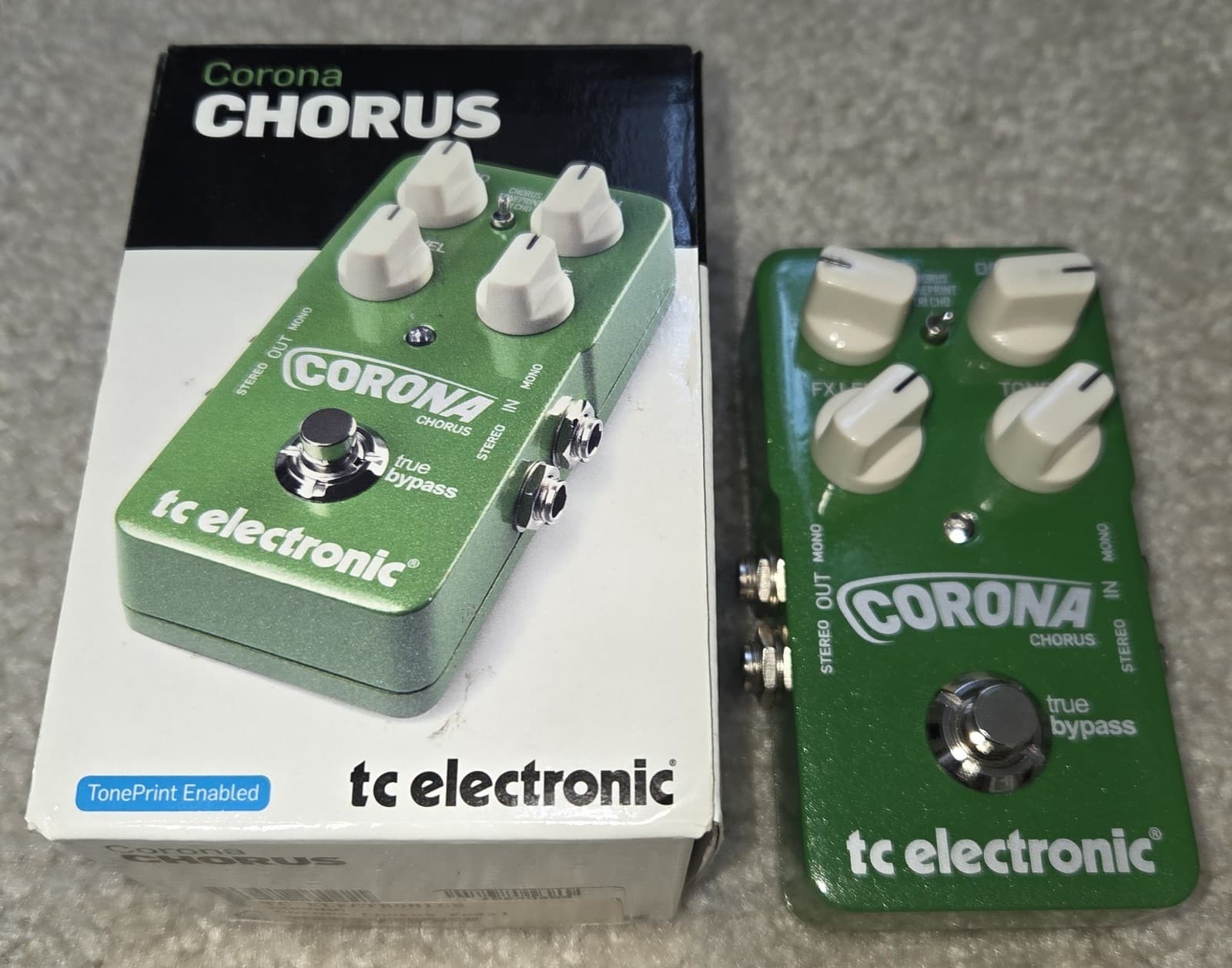 TC Electronic Corona Chorus Guitar Effect Pedal