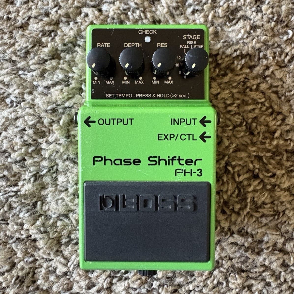 BOSS PH-3 Phase Shifter Digital Phaser/Shifter Effects Pedal for Electric Guitar