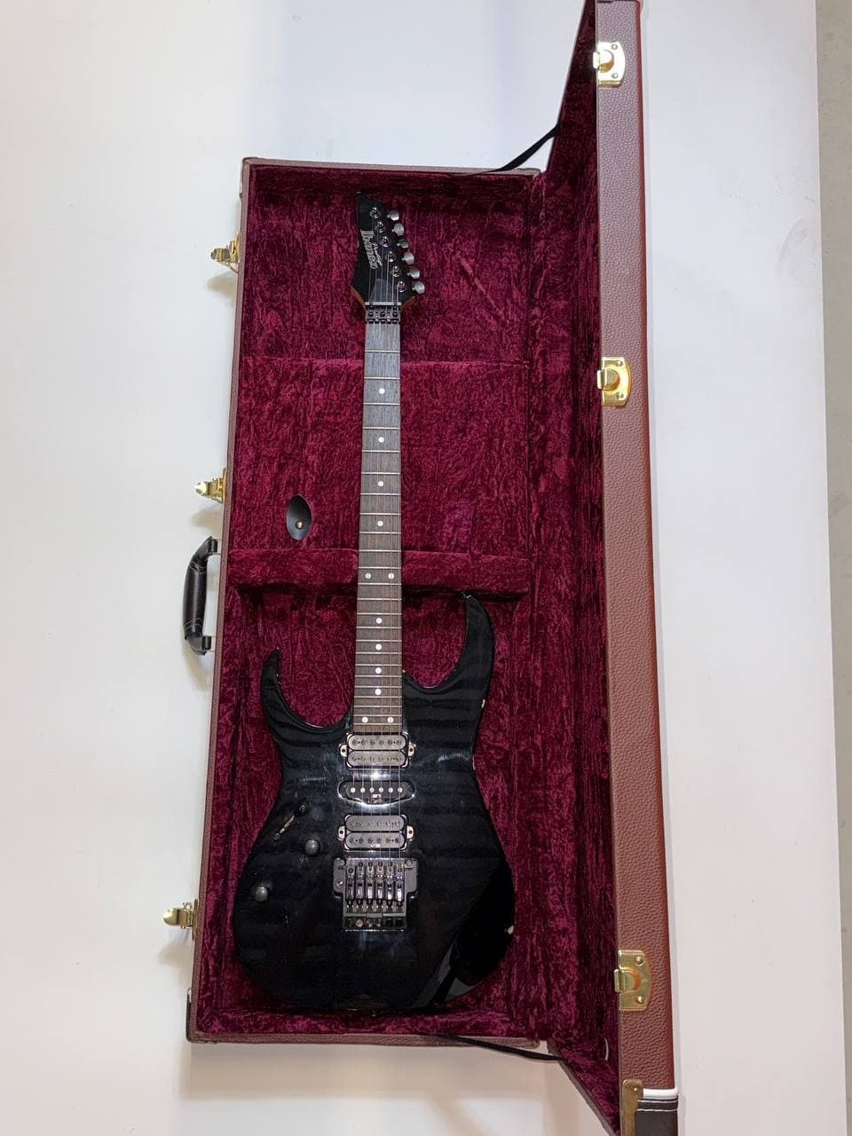 Ibanez Prestige RG1570L-05 Electric Guitar MIJ HSH Edge Tremolo w/ Hard Case