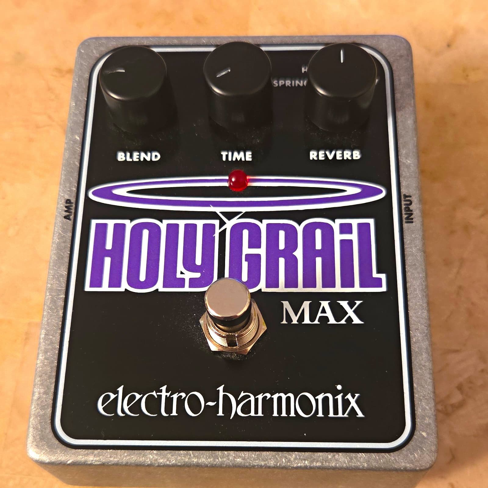 Electro-Harmonix Holy Grail Max Digital Reverb Effects Pedal for Electric Guitar