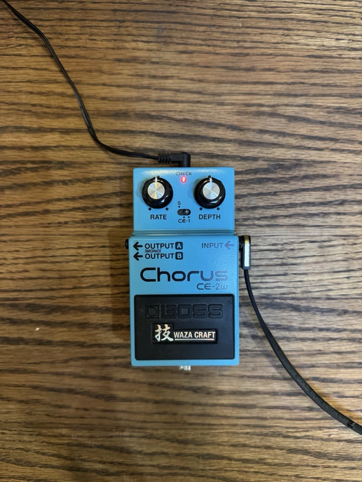 Boss CE-2W Waza Chorus Stereo Guitar Effect Pedal