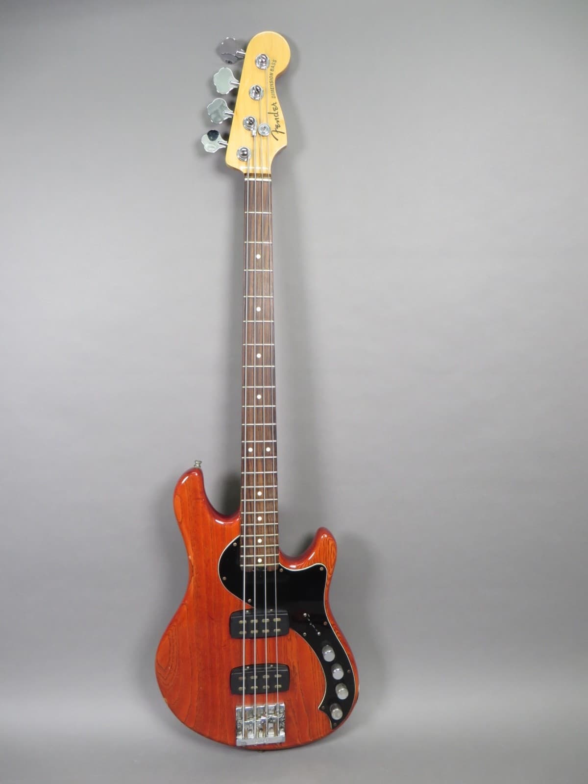 Fender Dimension Deluxe IV HH Electric Bass Guitar- Made in USA (2013)