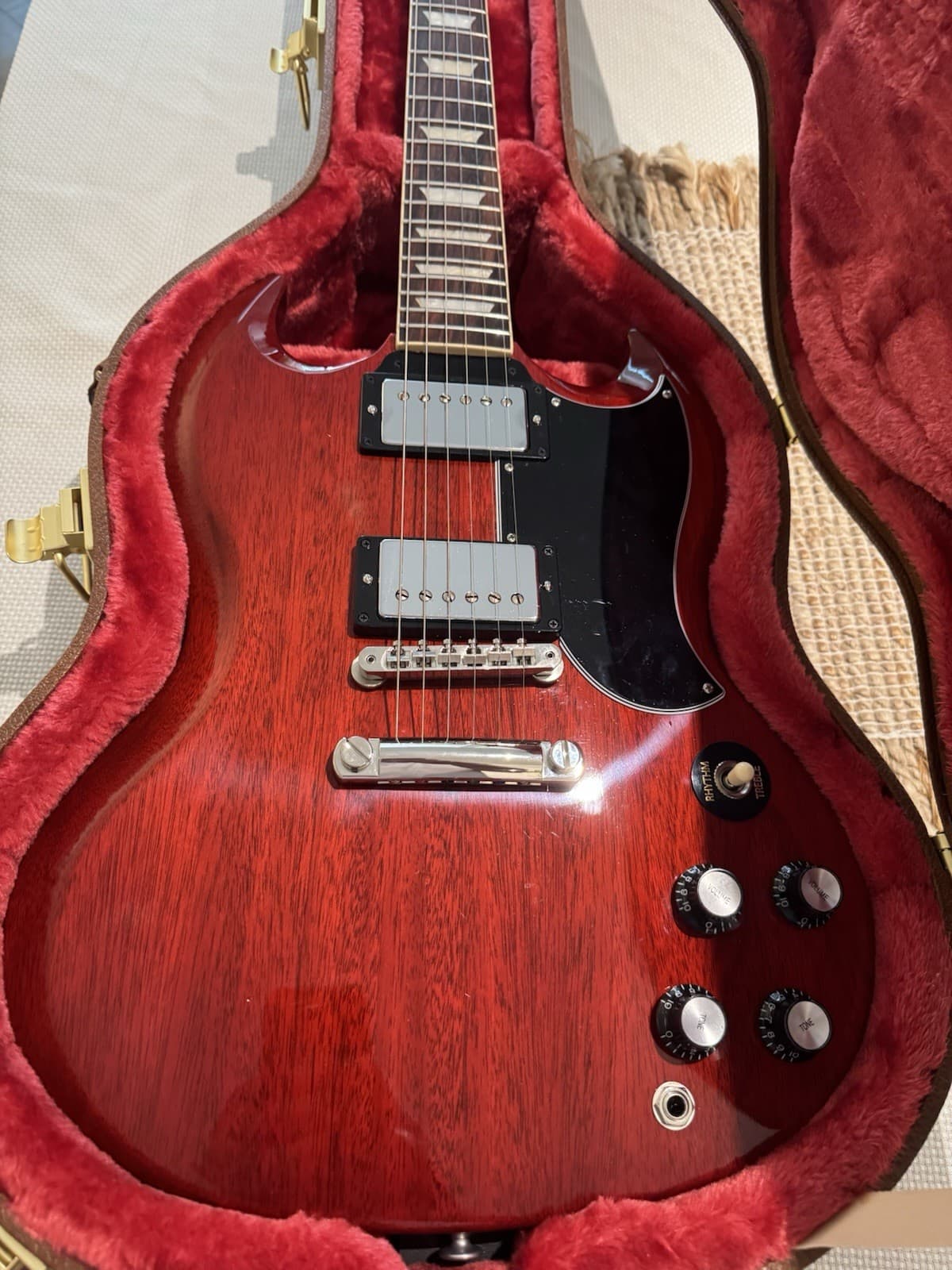 2025 Gibson 61 SG With Gibson CS Custombucker Pickups! 5.8 Pounds Wow!