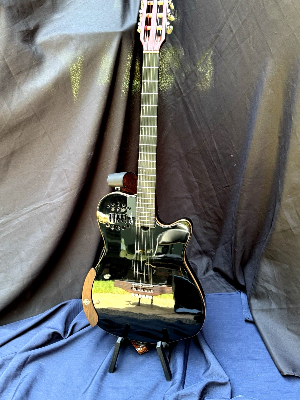 Godin Multiac ACS Slim SA Black System Acoustic Electric Guitar