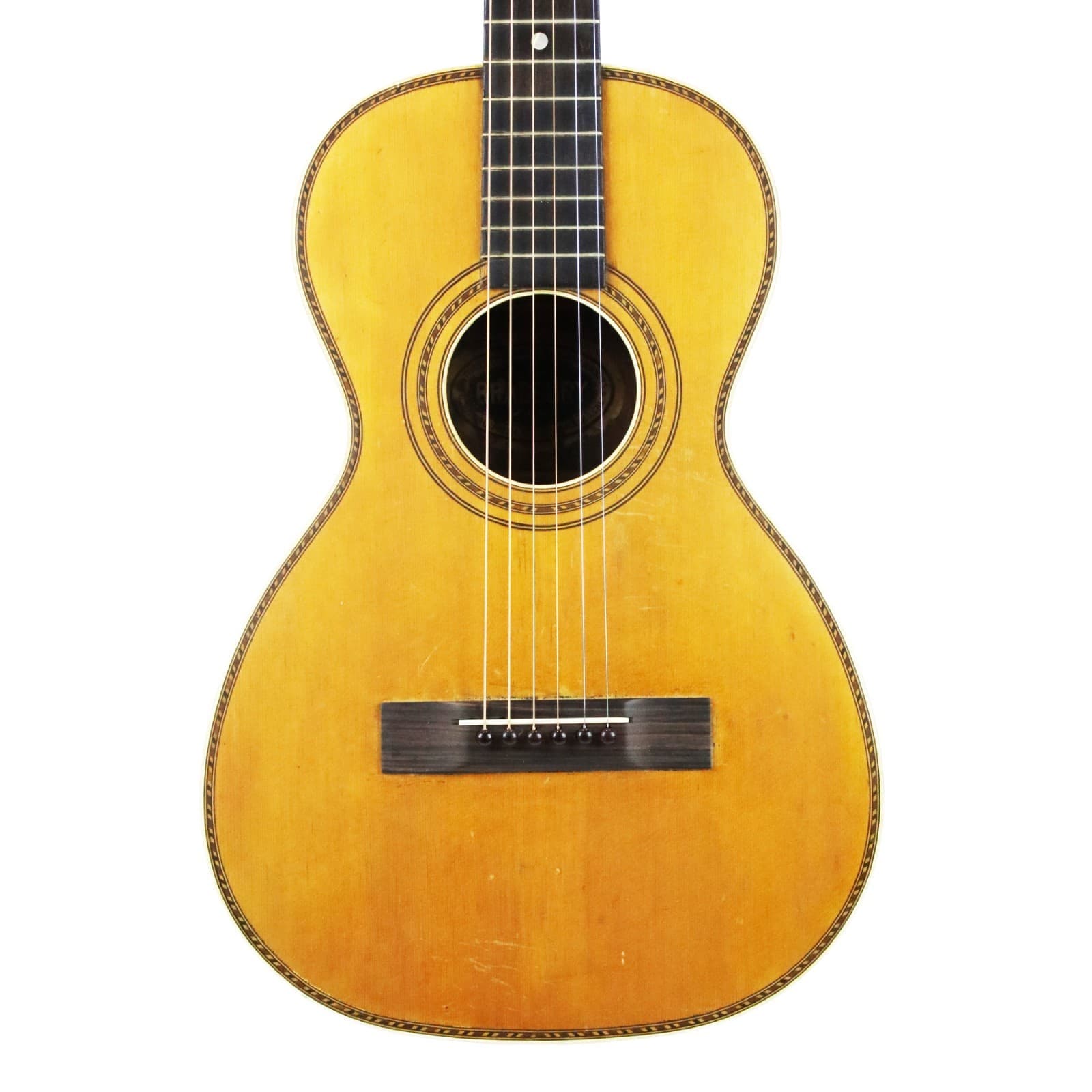 1928 Bradbury Vintage Parlor Guitar Lyon & Healy Braz Rosewood Small Body Stella