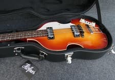 Hofner Ignition Beatle Bass HI-500/1-SB Brand New 26 Model & CASE HI-BB-PE-SB
