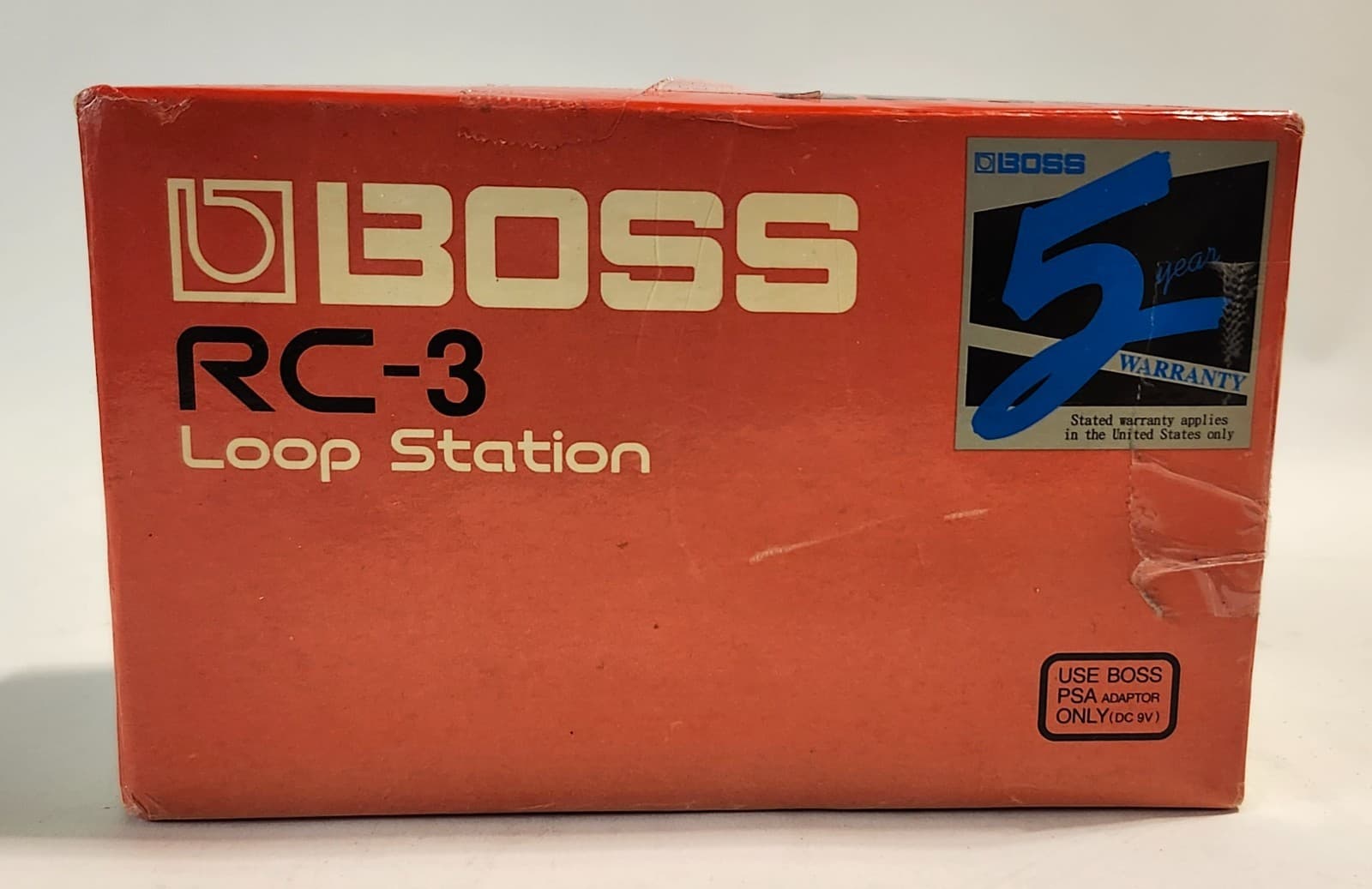 Boss RC-3 Loop Station Guitar Looper Pedal Boxed with Manual Excellent Condition