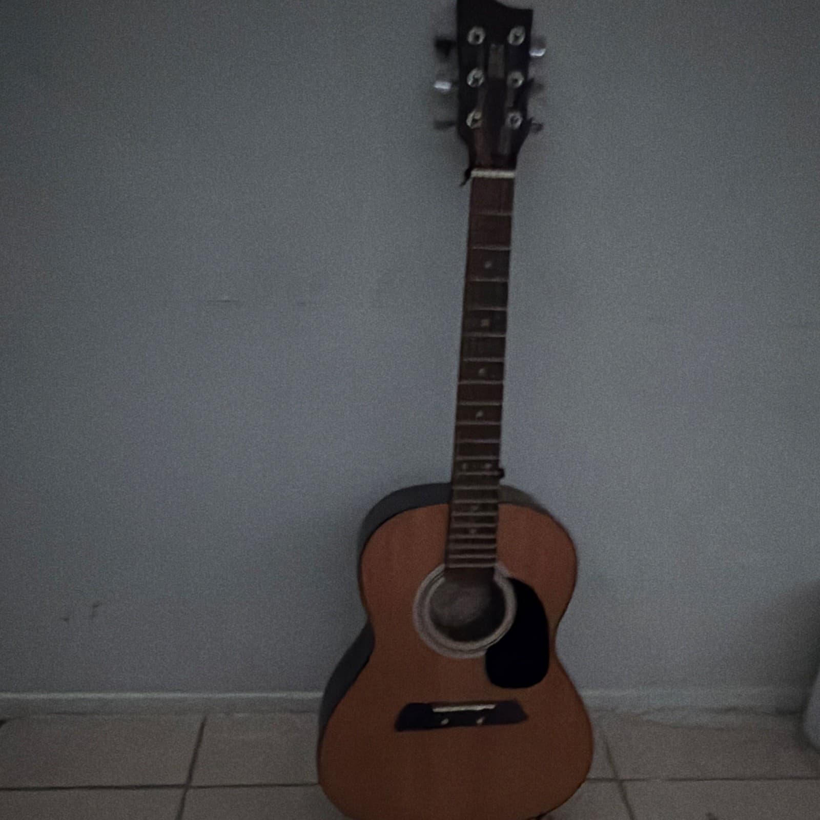 Parlor Acoustic Guitar 5-String Right-Handed, Brown Body Color