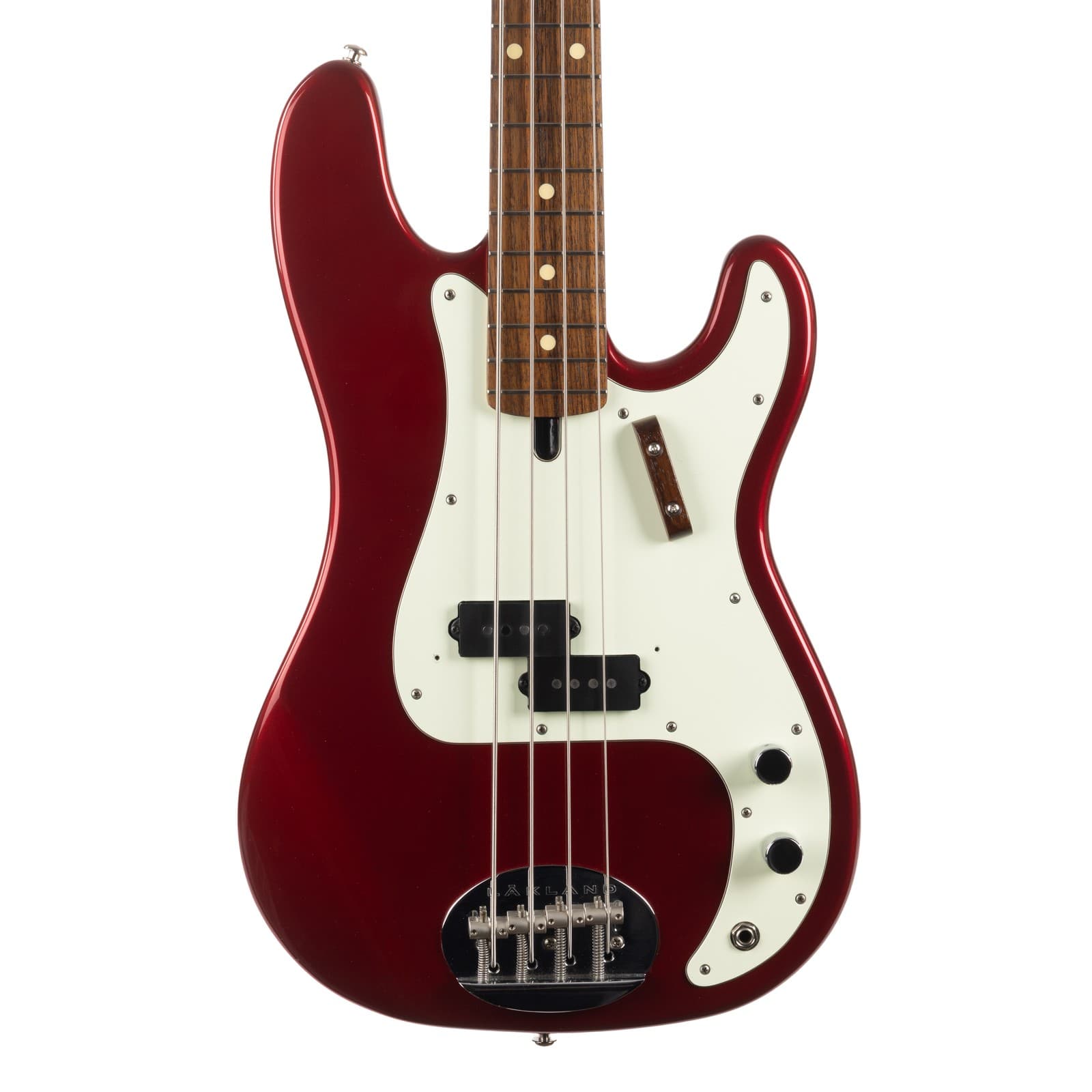 Used Lakland Skyline Series 44-64 Bob Glaub Bass Candy Apple Red 2002