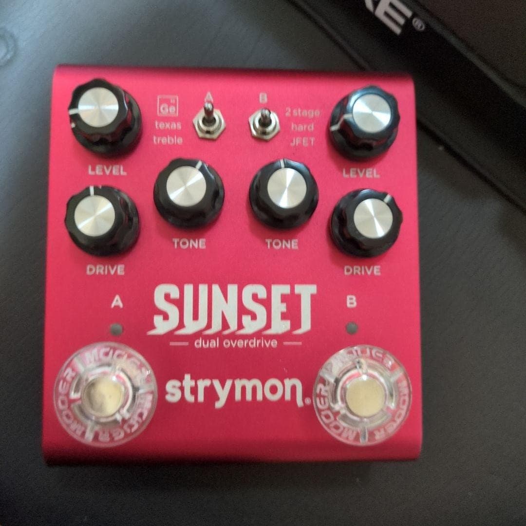 Strymon Sunset Dual Overdrive Guitar Effects Pedal Body Only Preowned Japan