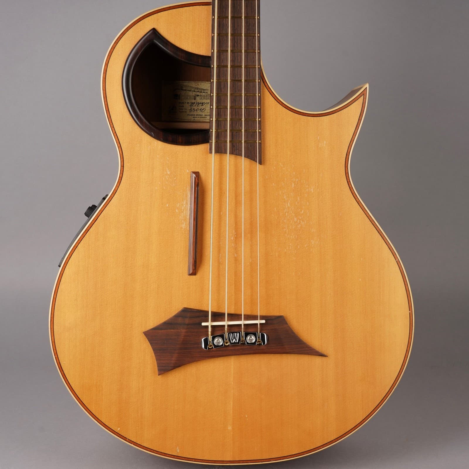 Warwick Alien Acoustic Bass - Germany - Natural