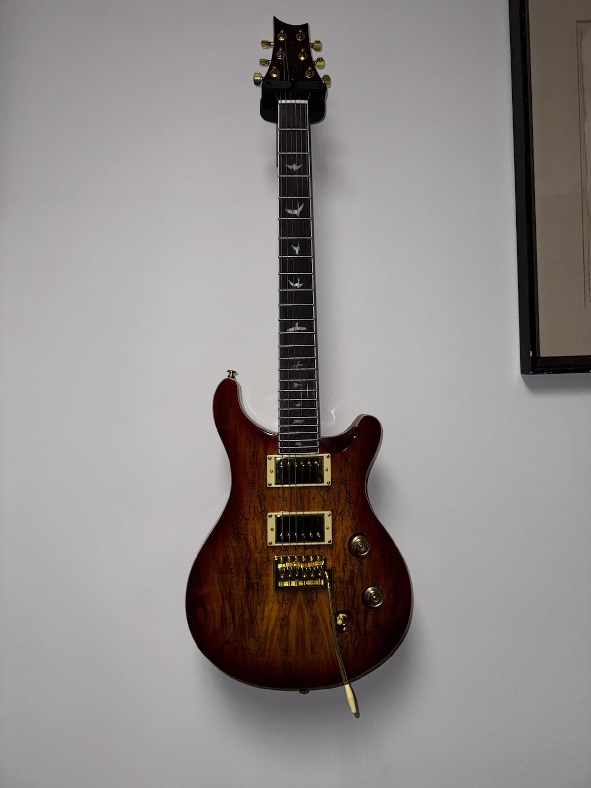 Chinese-built PRS Custom 22 spalted