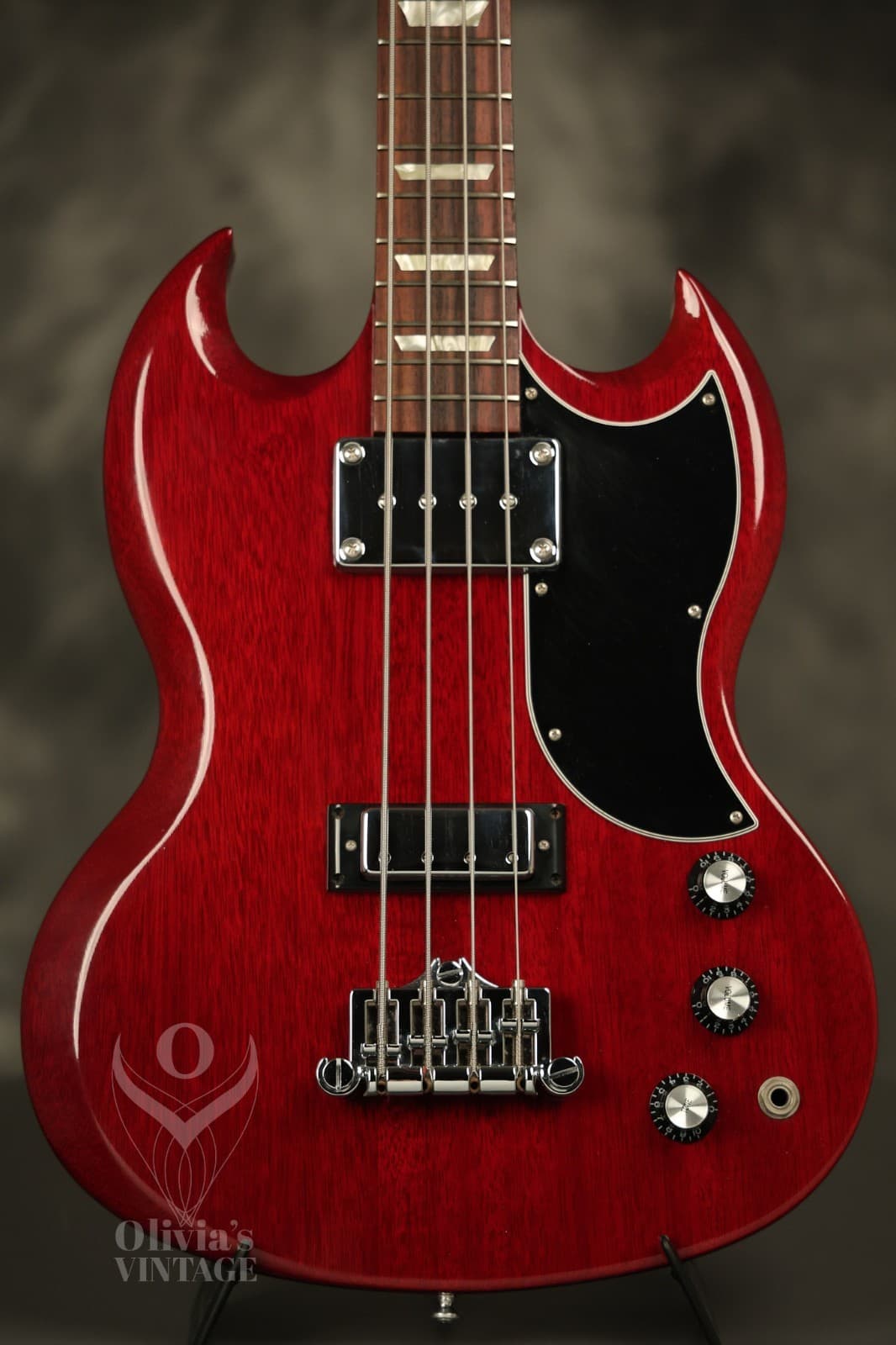 2010 Gibson SG Standard Bass Heritage Cherry NEAR MINT!
