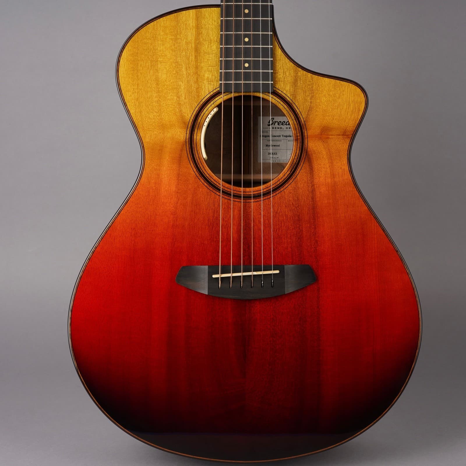Breedlove Oregon Concert CE LTD - 2023 - Tequila Sunrise w/OHSC