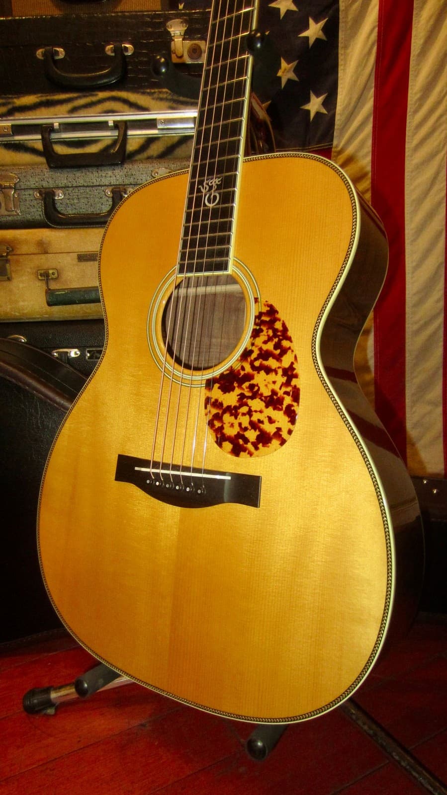 2017 Santa Cruz 1934 OM Natural With Original Hard Case