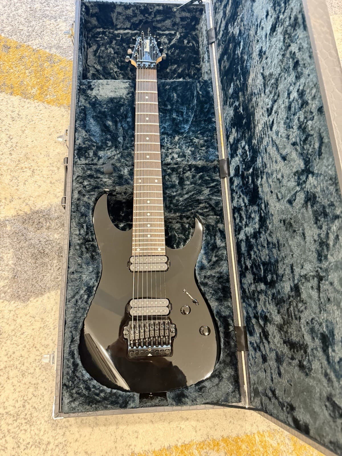 Ibanez Rg2228a 8 String Electric Guitar Black Made In Japan