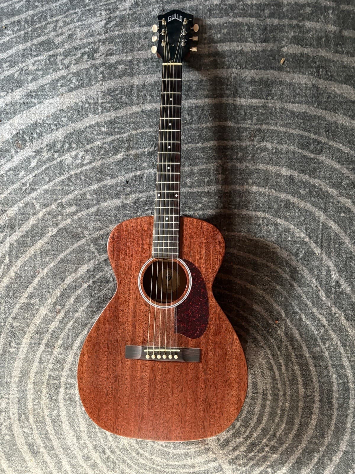 Guild M20 USA Acoustic With Fishman Preamp pickup upgrade, excellent .