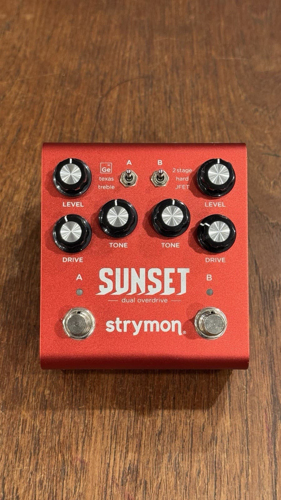 Strymon Sunset Dual Overdrive Guitar Pedal