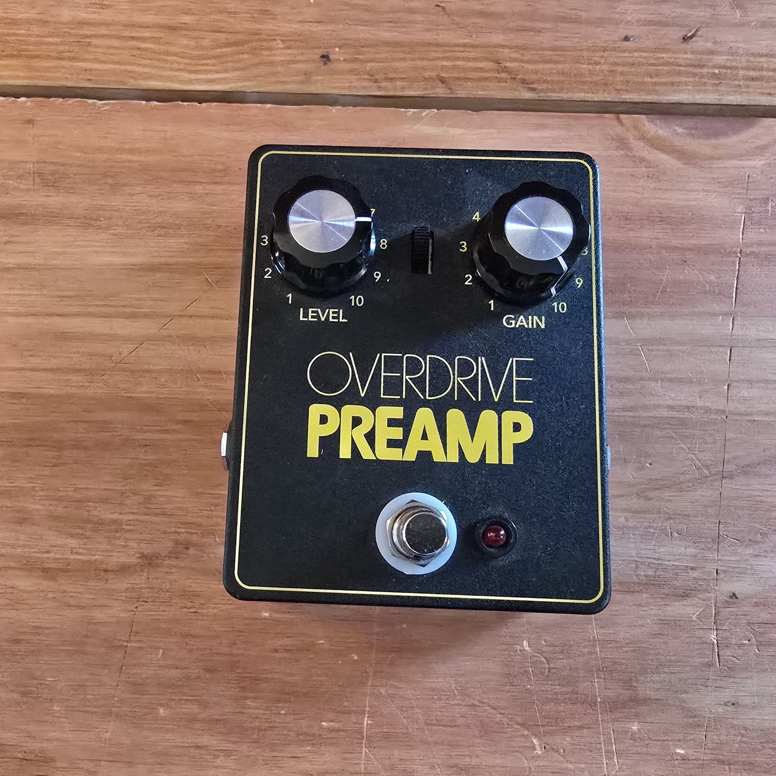 JHS Pedals Overdrive Preamp Guitar Pedal Boost Effect Black & Yellow