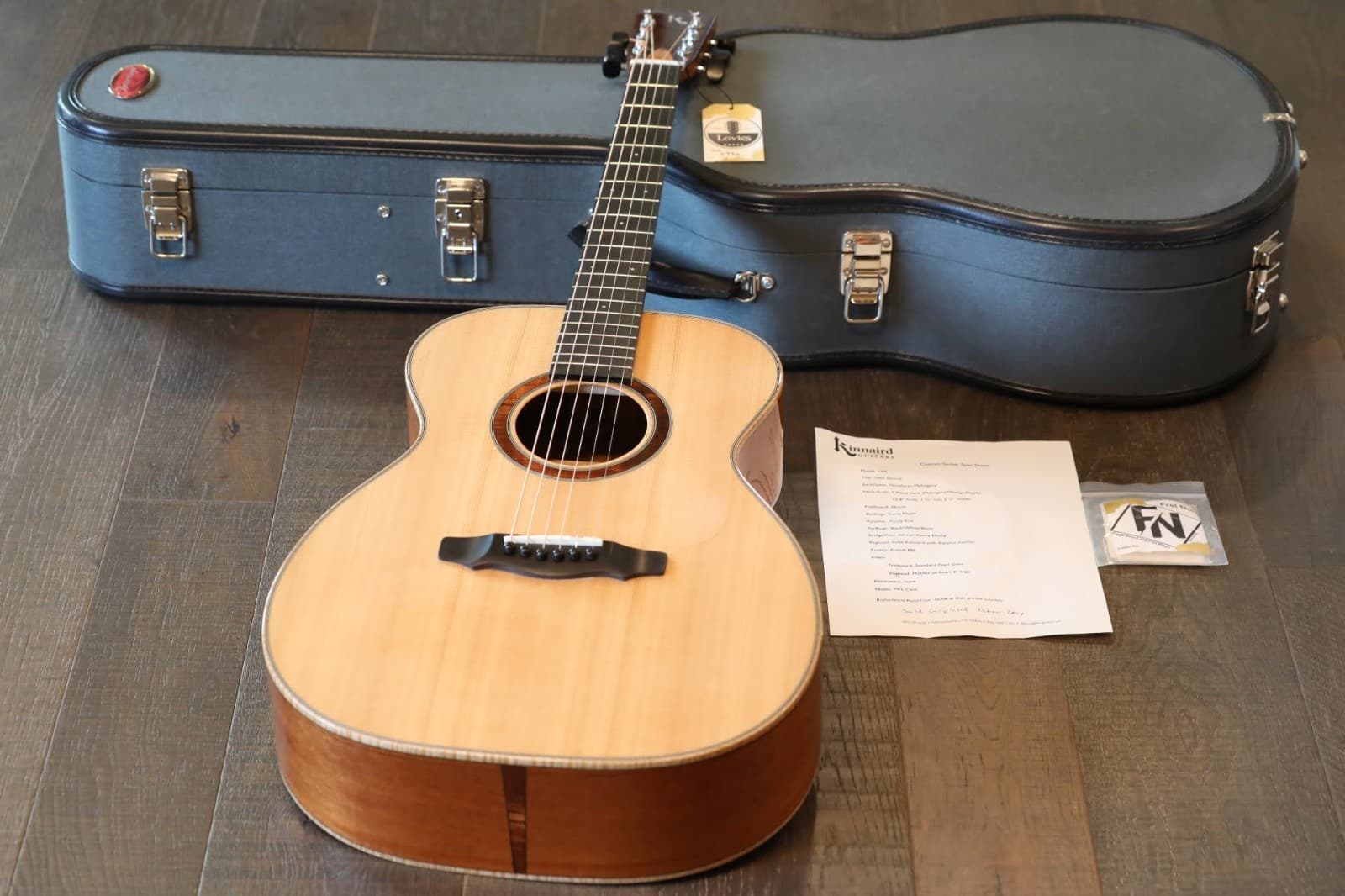 Sweet! 2020 Kinniard Guitars OM Natural Acoustic Guitar + Hard Case