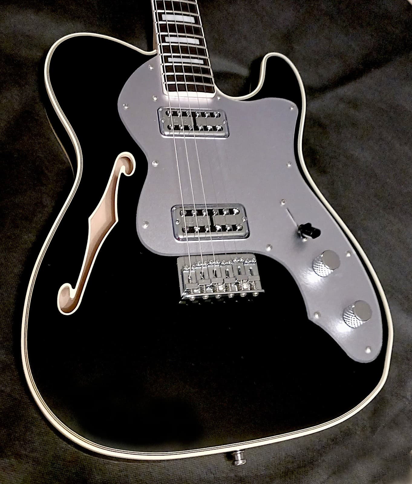Fender Telecaster Thinline Super Deluxe - 2012 - MIJ Limited Edition - Black