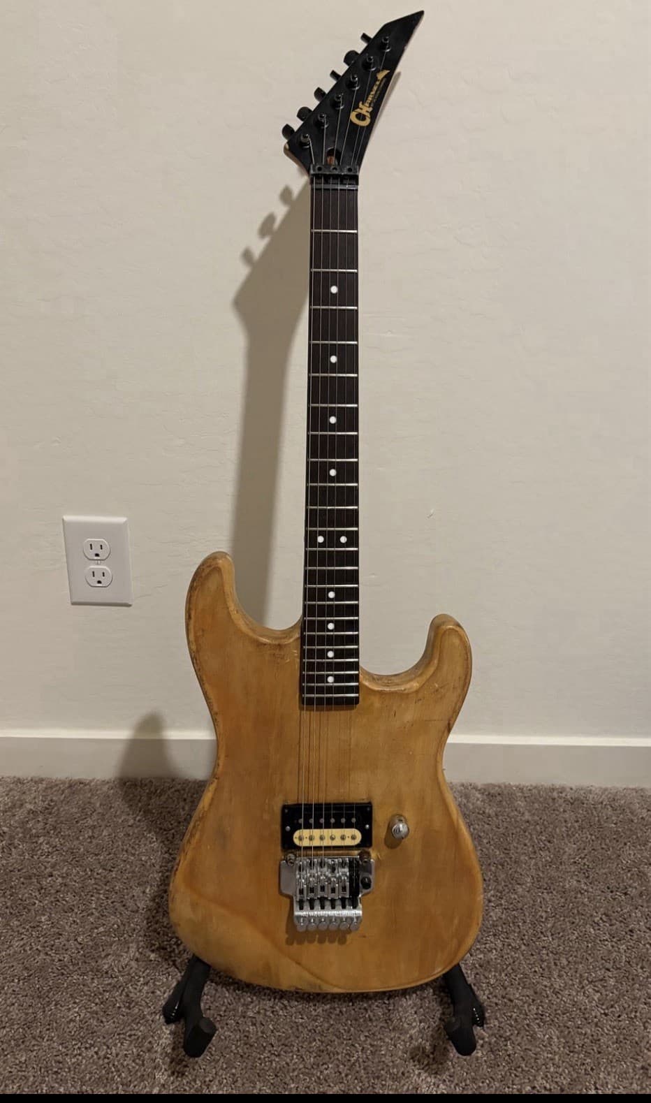 charvel model 2 guitar 1986 Project