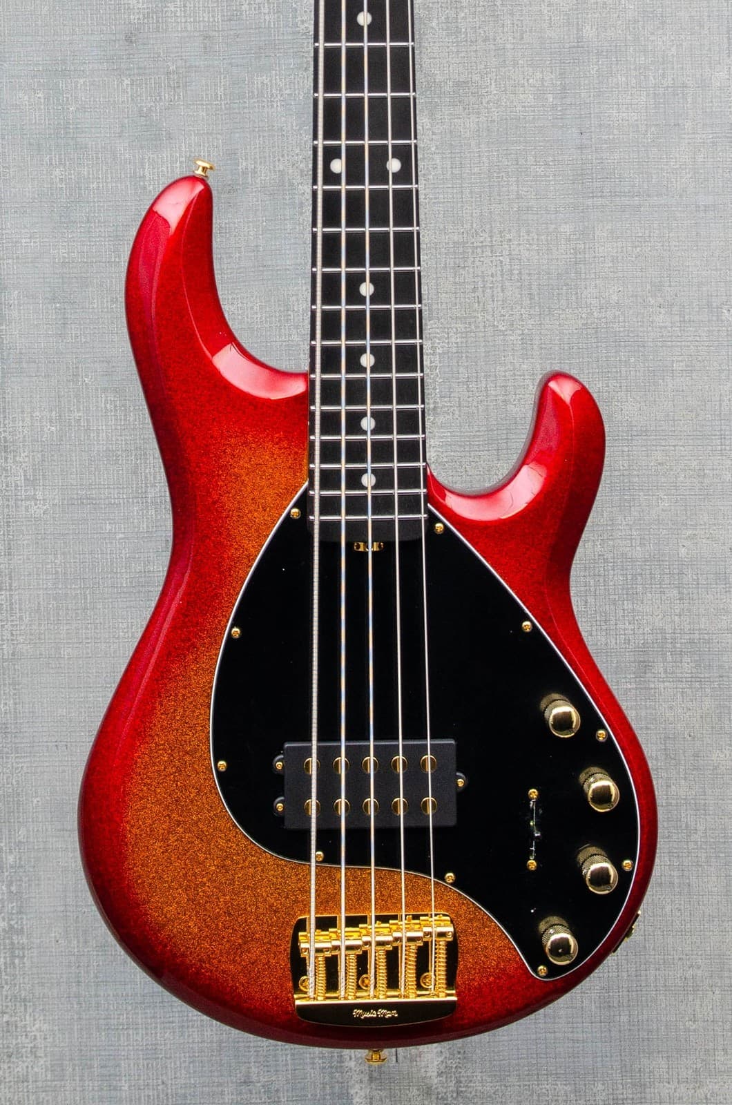 Ernie Ball Music Man StingRay 5H Special in Cherry Punch Bass MINT