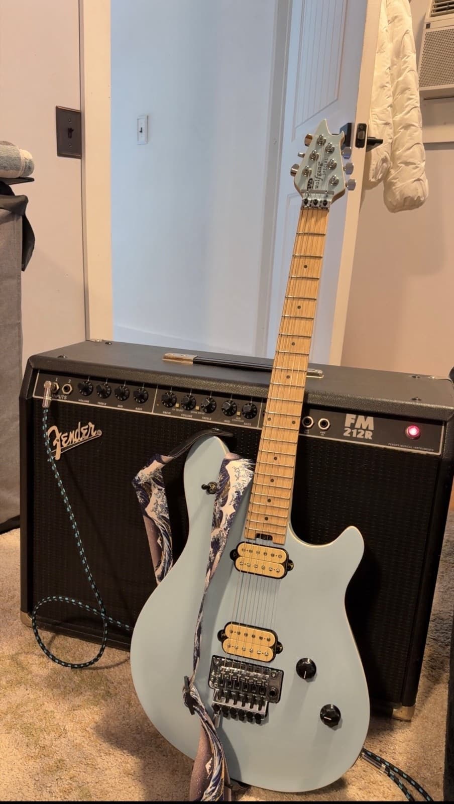 EVH Wolfgang Special (Sonic) and Fender Amp - with accessories