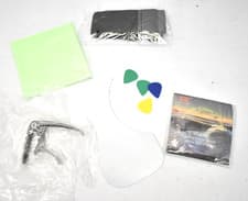 Guitar Accessory Pack Strings/Strap/Cleaning Cloth/Capo/Picks For Instrument