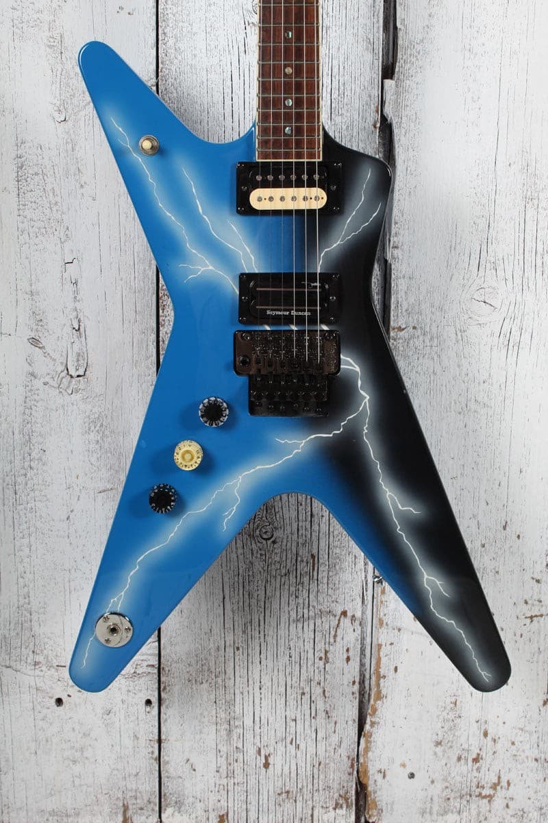 Dean Dimebag From Hell ML Left Handed Electric Guitar Lightning Cowboy From Hell