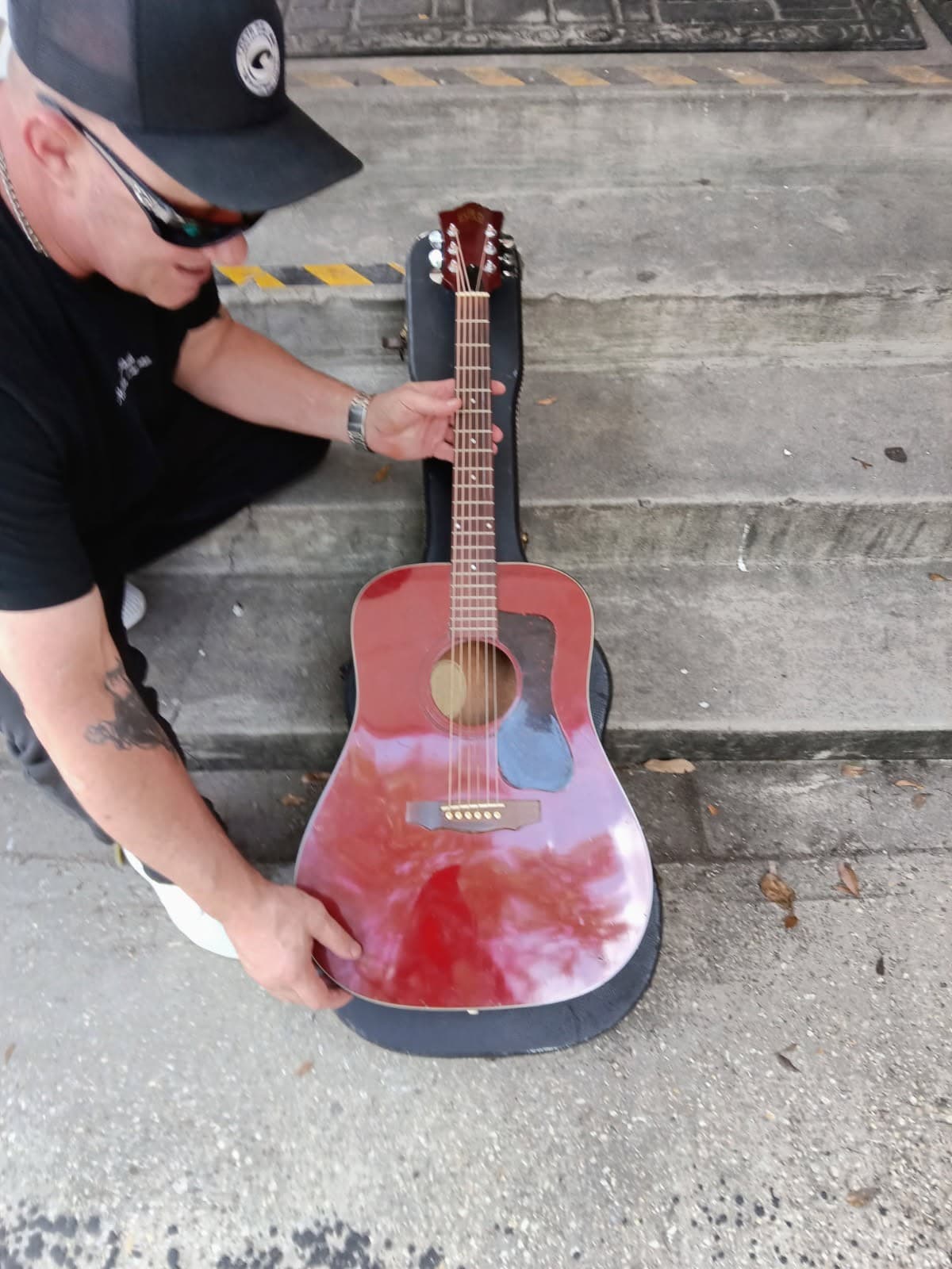 1975 Guild Guitar with case