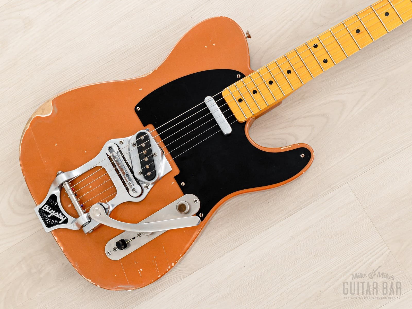 Telecaster Partscaster MJT Relic w/ Fender Licensed Neck, Bigsby B16, Case