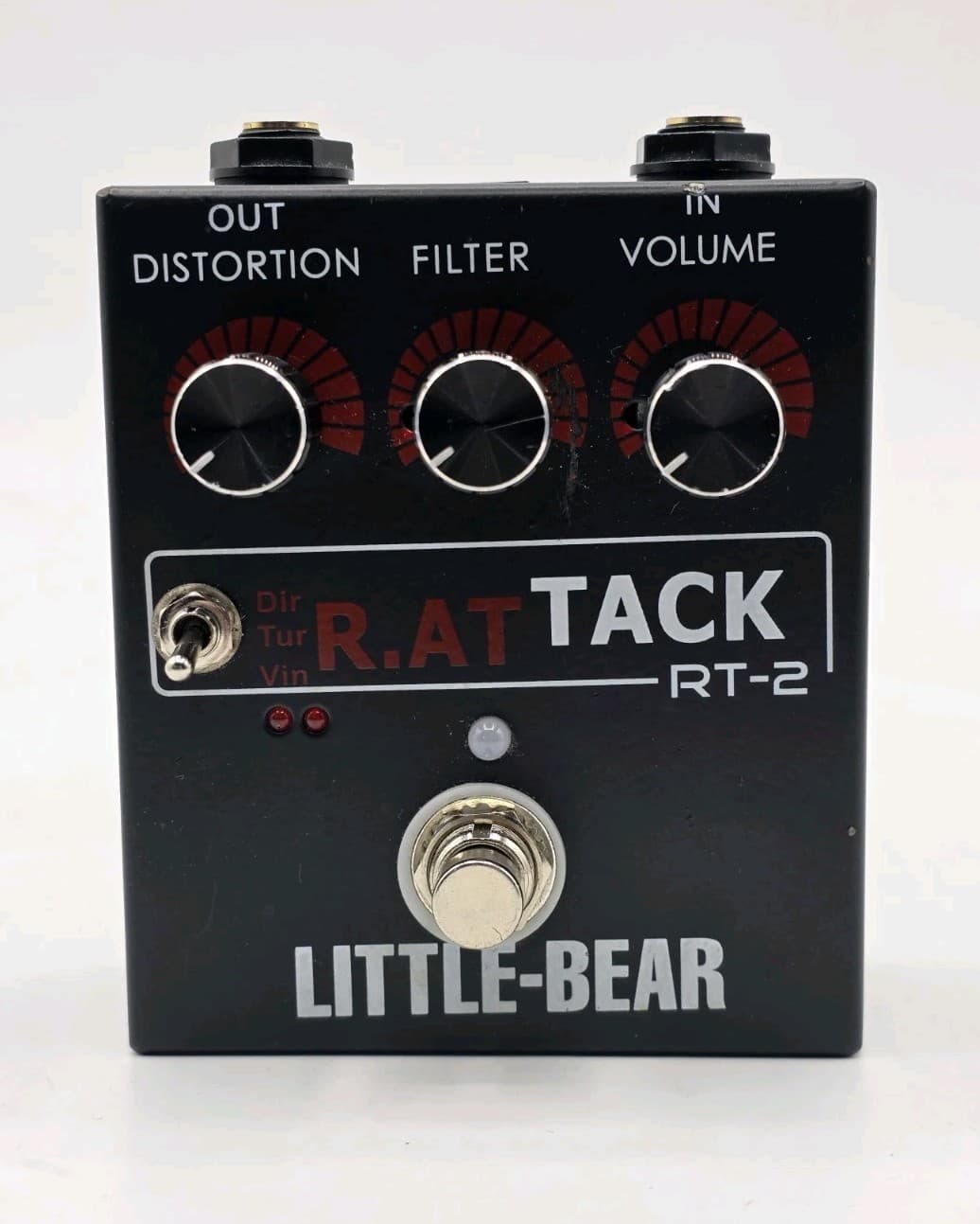 Little Bear RAT Guitar Bass Distortion Effector Basses Effects Pedals Stomp Rt-2