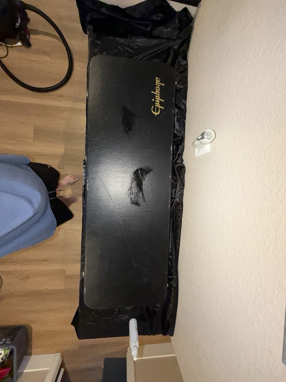 Epiphone Firebird Studio Satin Red Solid Body Electric Guitar with Bag