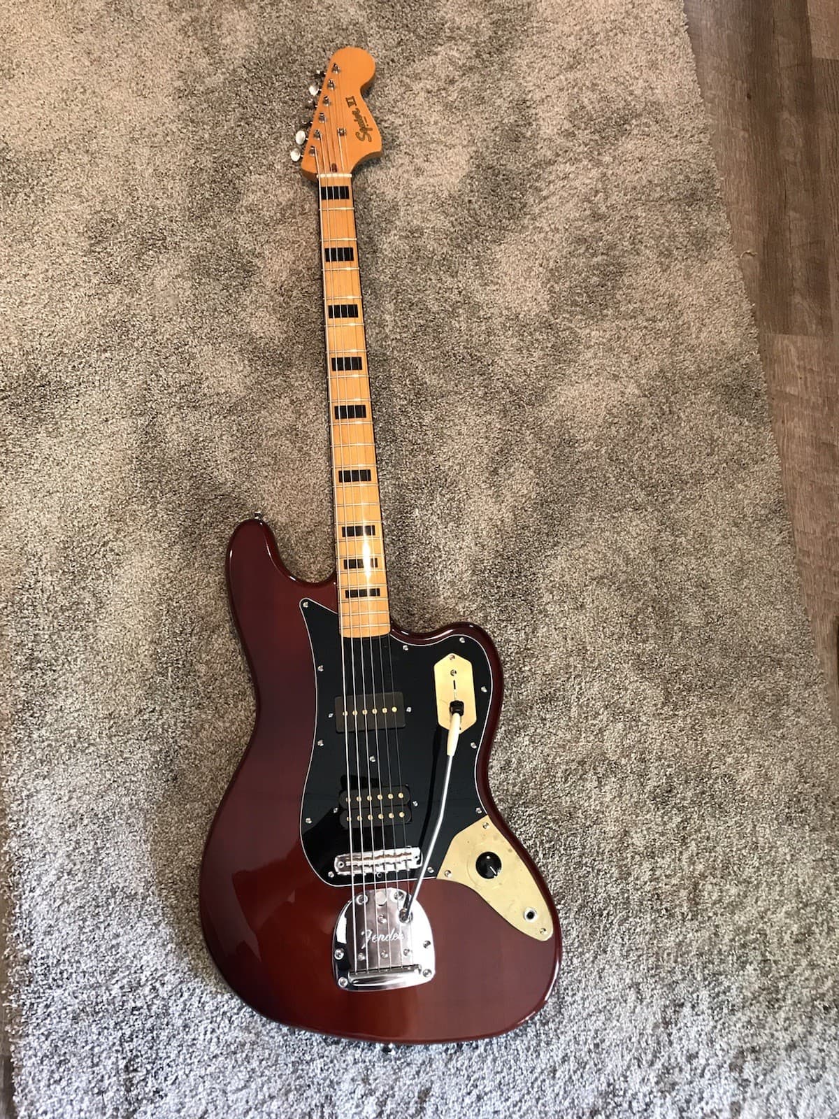 Squier/Fender Bass IV - Heavily Modified