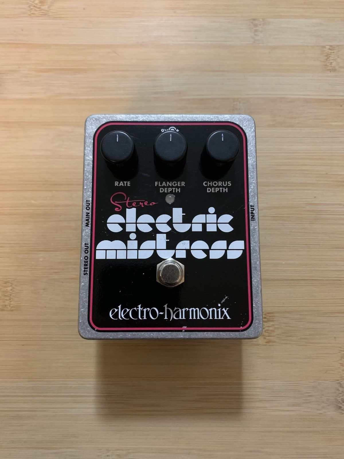 Electro-Harmonix Stereo Electric Mistress Flanger Chorus Guitar Pedal