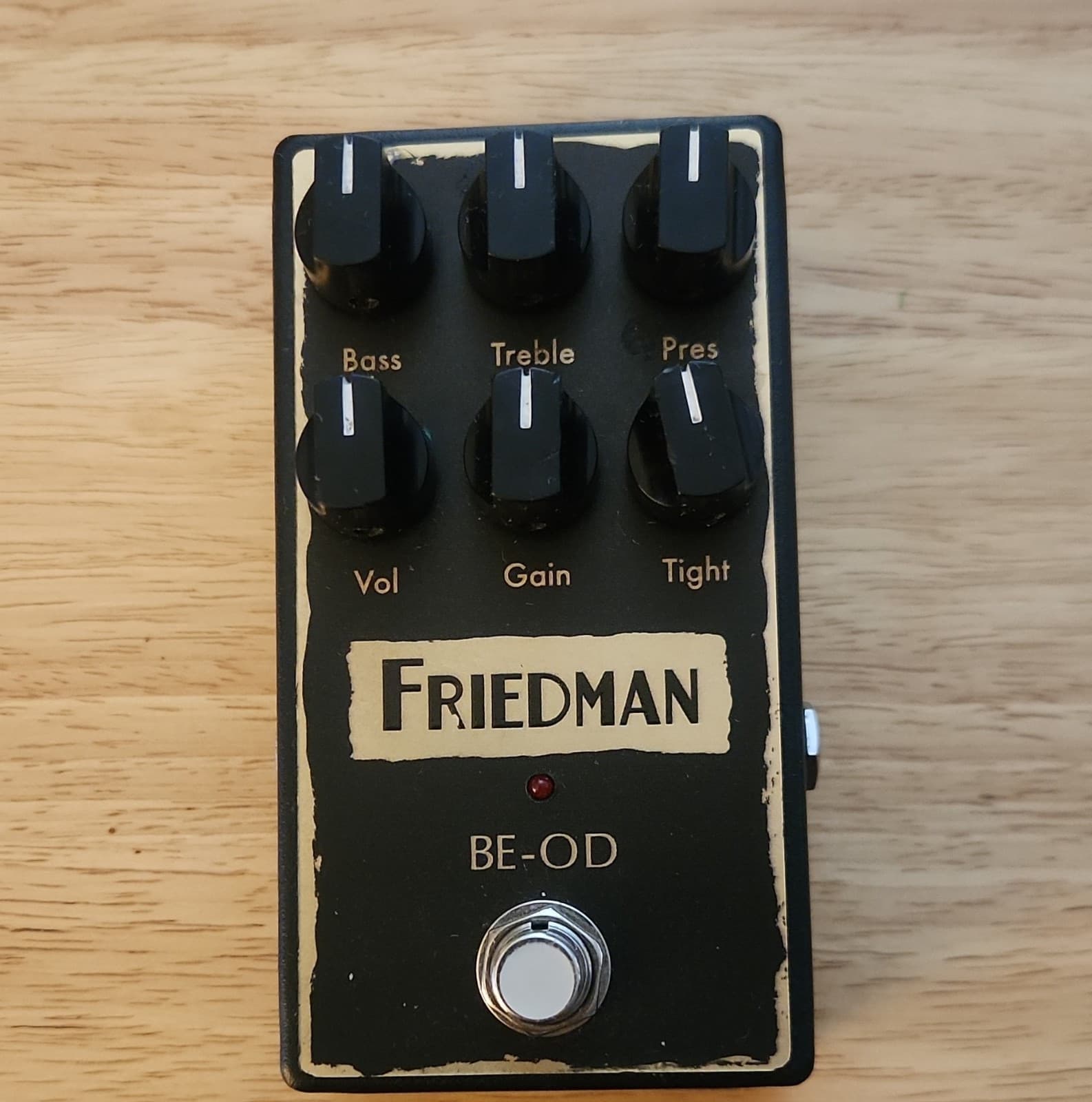 Friedman BE-OD Analog Distortion Overdrive Pedal for Electric Guitar