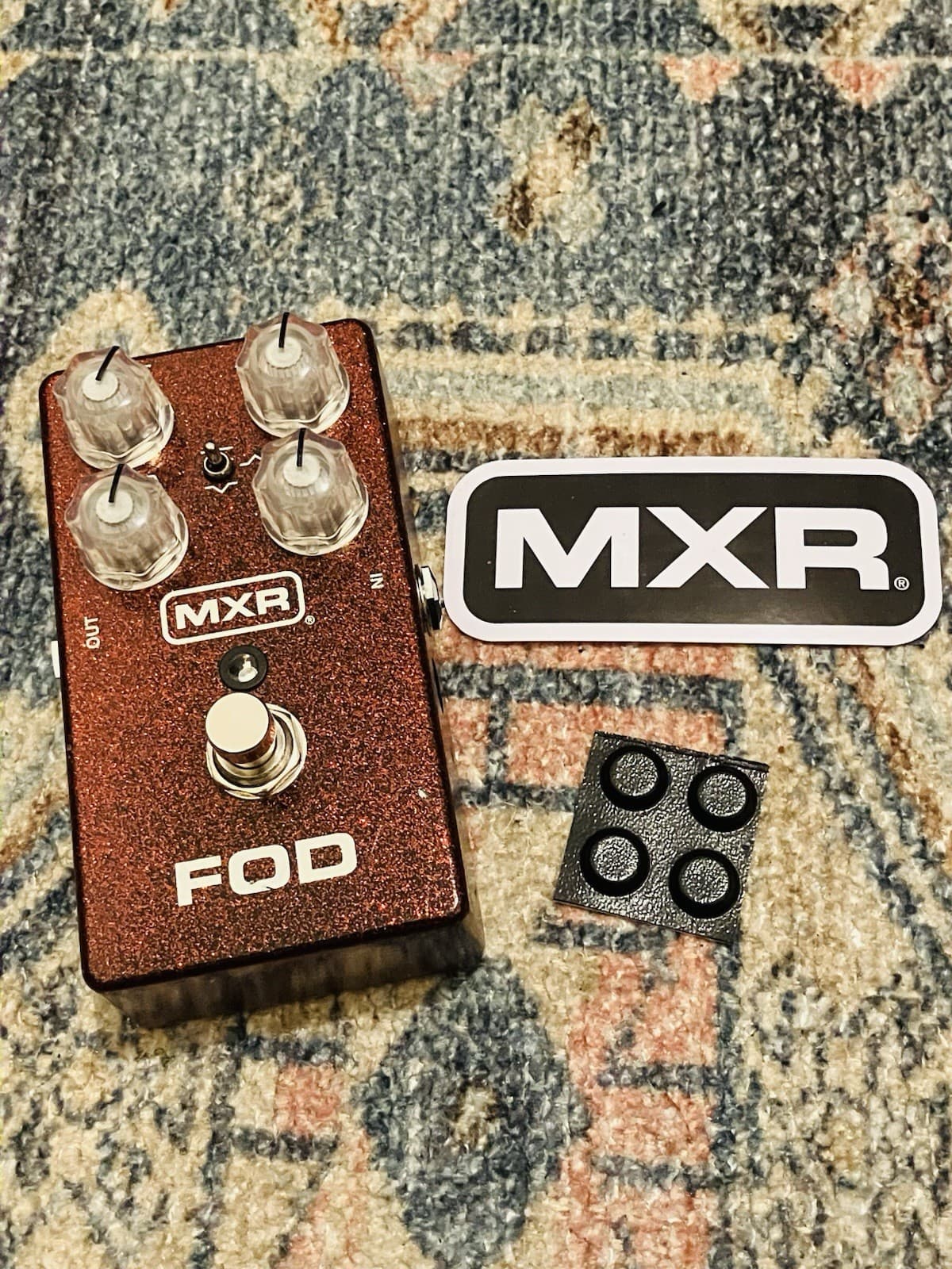 MXR M251 FOD Drive Guitar Overdrive Distortion Effect Pedal Green Day Punk
