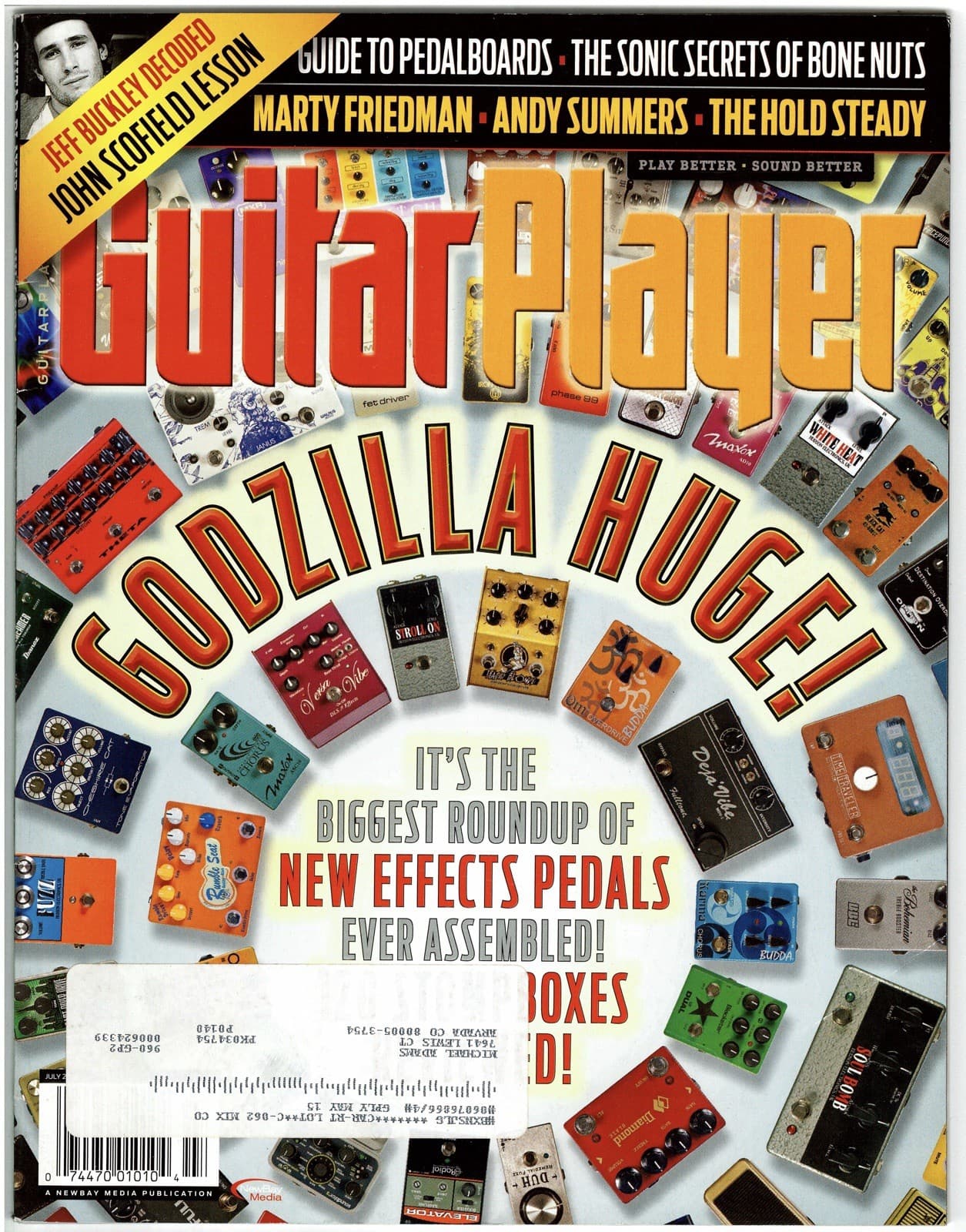 GUITAR PLAYER Magazine November 2011 120 Effects Pedals & Stompboxes 🎸