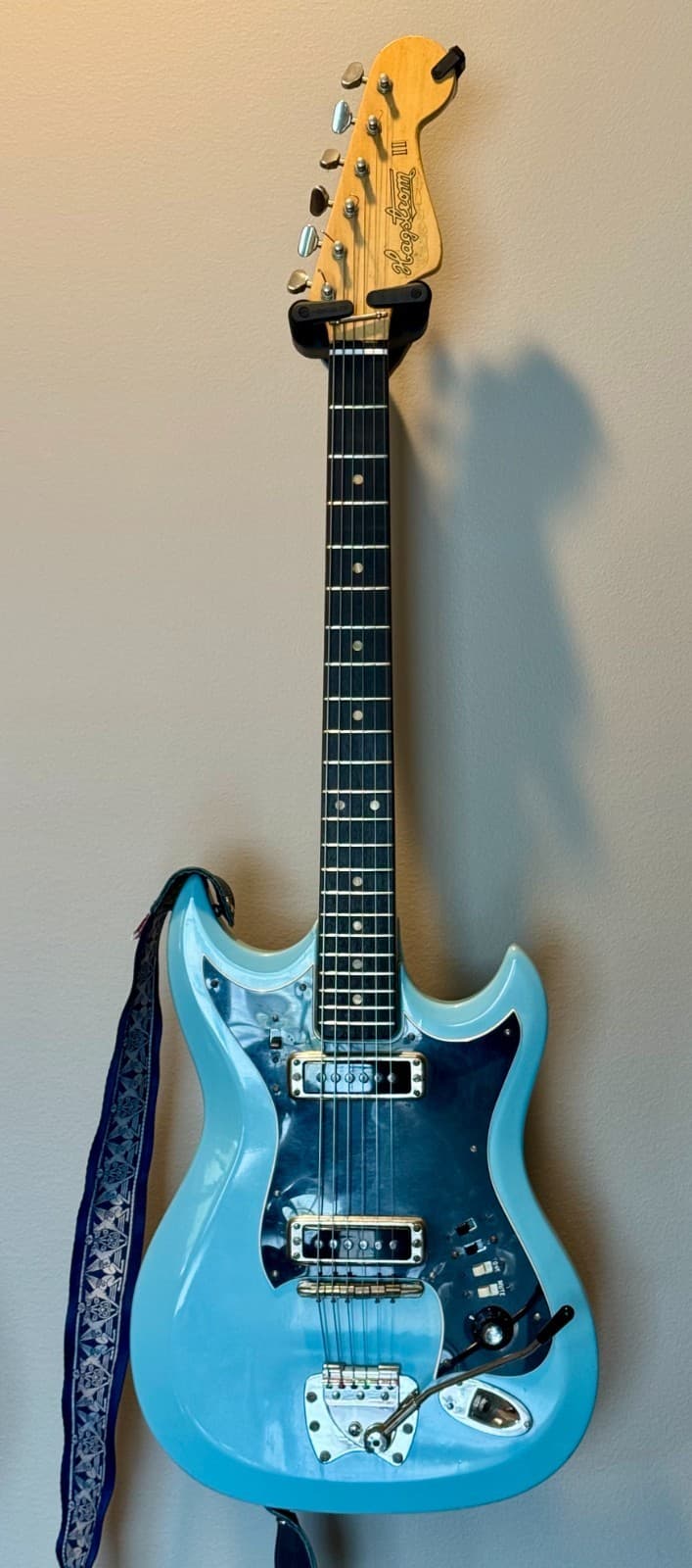 Early 1960's Hagstrom guitar - Blue