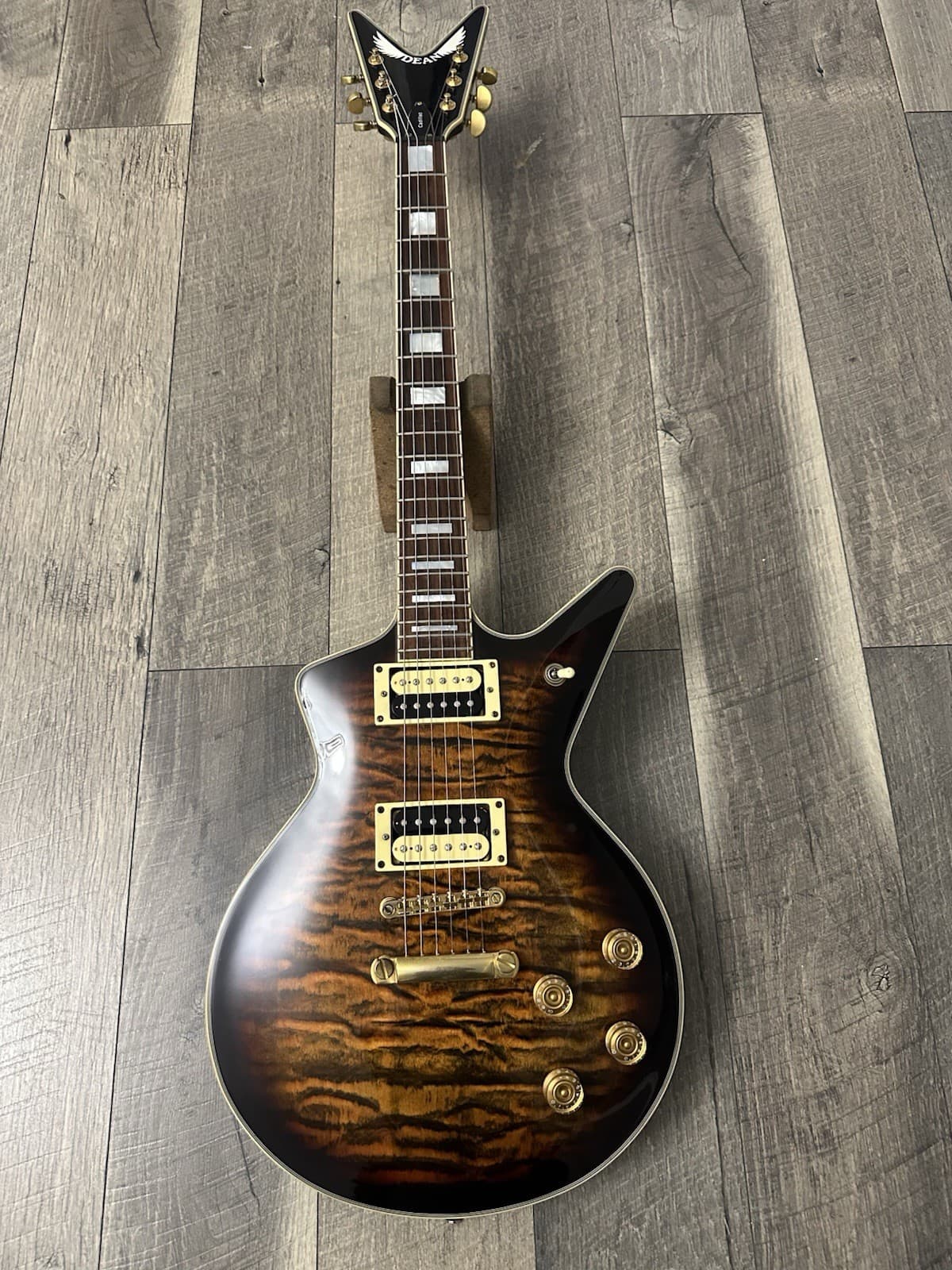 Dean Cadillac Tiger Eye Burst
