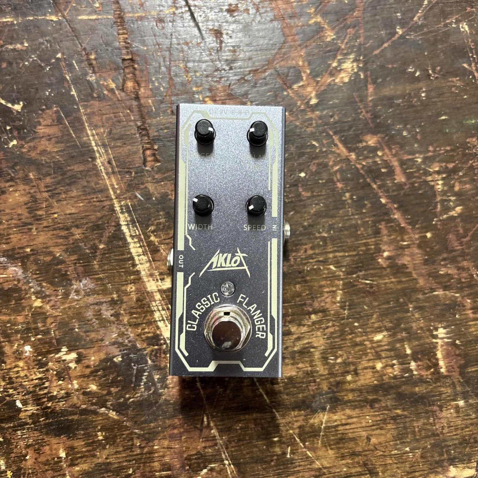 Aklot Effects-classic Flanger Mini Guitar Effects Pedal (tested Works)