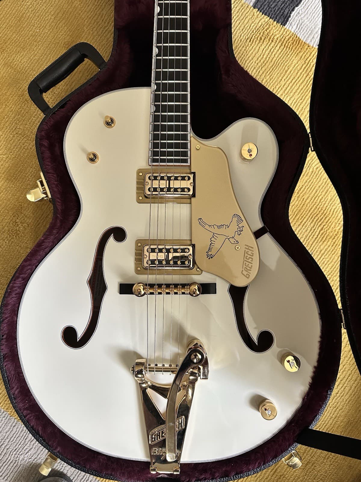 Gretsch White Falcon G6136T (‘59 vintage spec)