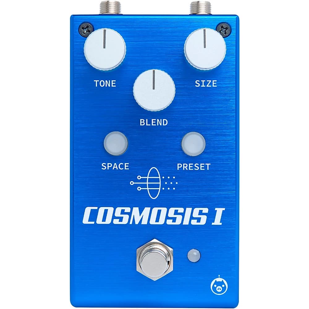Pigtronix Cosmosis 1 Stereo Ambient Reverb w/Morphing Guitar Effects Pedal Bl LN