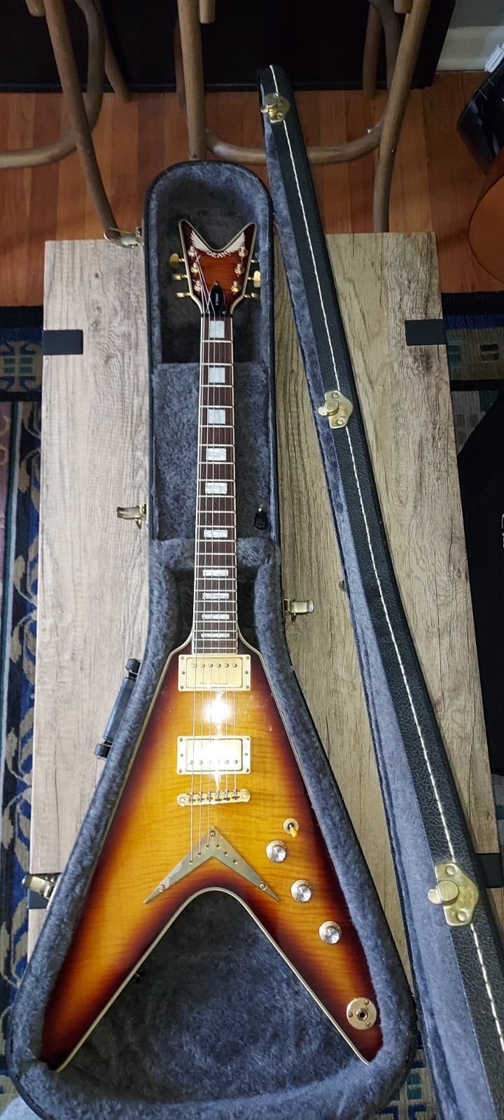 Dean V Select Flame Top Korean Model