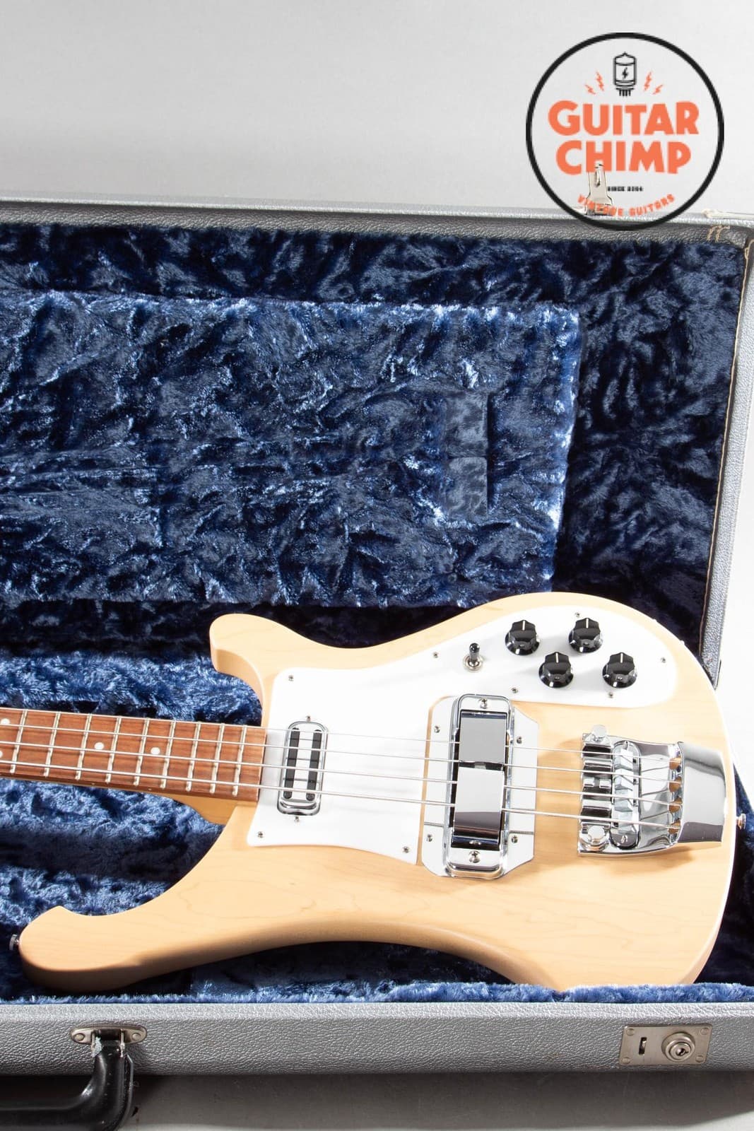 2014 Rickenbacker 4001S SPL Limited Satin Mapleglo – Only 50 Made, Toaster & Hor
